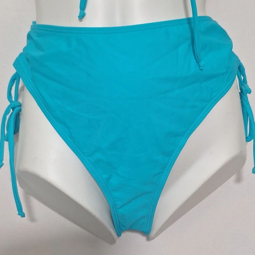 Tashehe Turquoise Tank Bikini Set Swim